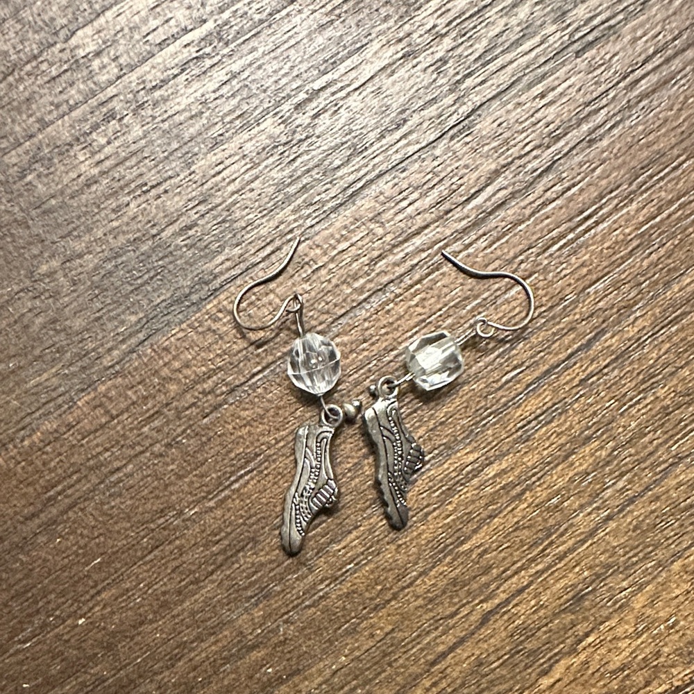 Silver Charm Earrings